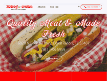 Tablet Screenshot of hotdogopolis.com